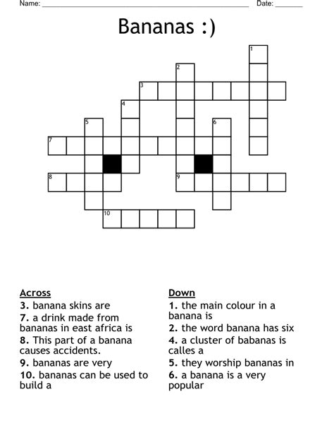 Second Banana, For Short. Crossword Clue. We found 20 possible solutions for this clue. We think .... 