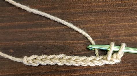 Follow these steps to create your first foundation single crochet: 1. Begin with 2 chain stitches (2ch). 2. Insert the hook from front to back into the chain farthest from the hook. 3. Yarn over (yo) by wrapping the yarn from back to front over the hook and pull the yarn through the chain stitch.. 