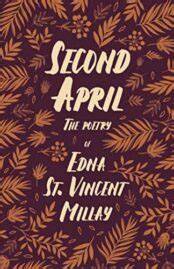 Full Download Second April By Edna St Vincent Millay