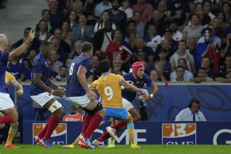 Second-string France struggles to beat feisty Uruguay at Rugby World Cup