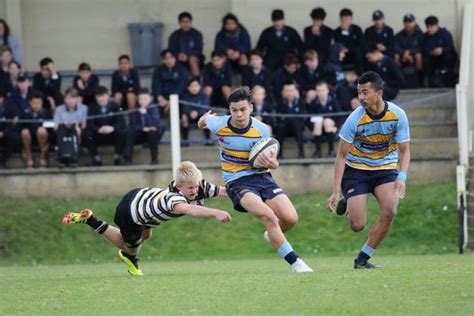 Secondary Schools Rugby: New Plymouth Boys High School v St