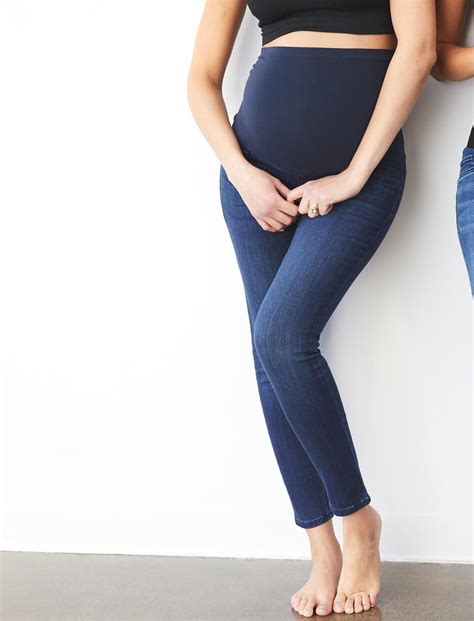 Secret Fit Belly Stretch Ankle Maternity Jeggings