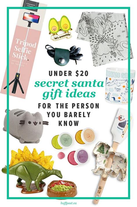 Secret Santa Gifts Under 20