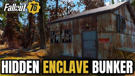 Secret UNDERGROUND Enclave Bunker Build! Fallout 76 CAMP Tutorial