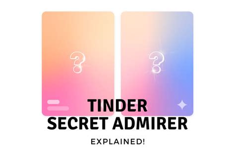 Secret admirer tinder how often. How Tinder’s Secret Admirer Works. This isn’t a game you can play on demand. For most users, it typically pops up when you’re 10 to 15 swipes into a new session. You’ll only see it once a day, if that. When you select one of the hidden profiles, Tinder reveals if this is the Secret Admirer who already swiped right and Liked you. 