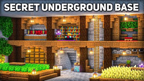 Secret base minecraft tutorial