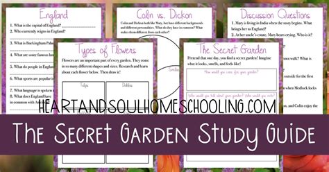Secret garden study guide questions homeschool. - Orbis christianus antiquus di gregorio magno.