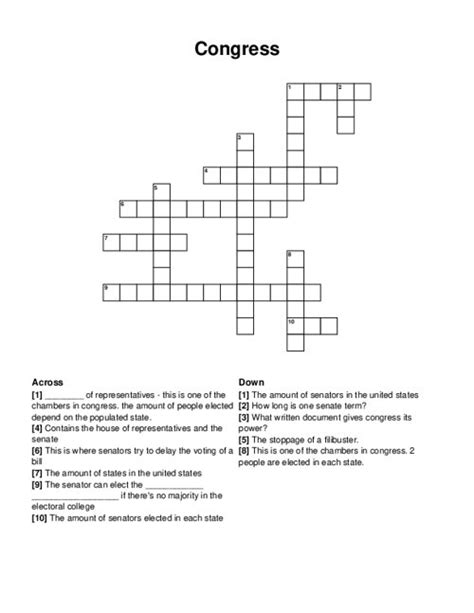 Secret meetings of congress crossword clue. We have found 40 possible answers for this clue in our database. Among them, one solution stands out with a 95% match which has a length of 8 letters. You can unveil this answer gradually, one letter at a time, or reveal it all at once. 