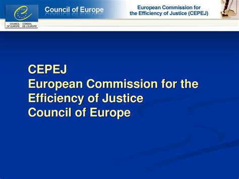 Secretariat - European Commission for the Efficiency of Justice …