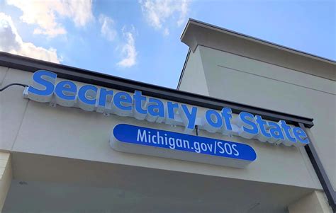 The Michigan Secretary of State (SOS) oversees driving services