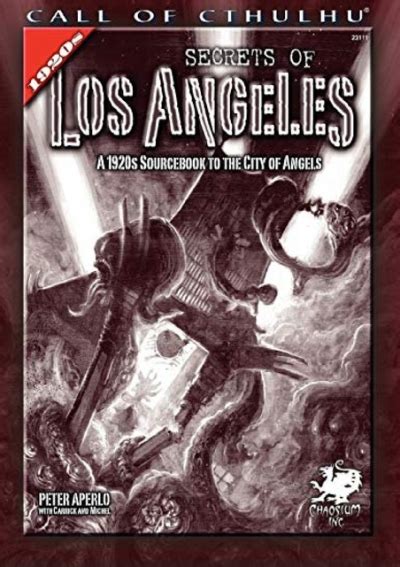 Secrets of los angeles a guidebook to the city of angels in the 1920s call of cthulhu roleplaying. - Terminologia hvac una guida di riferimento rapido.