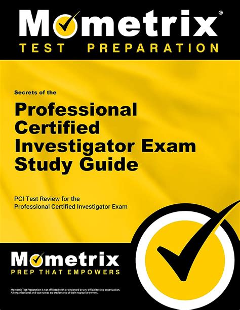 Secrets of the professional certified investigator exam study guide pci test review for the professional certified. - Sierra manual 260 remington load data.