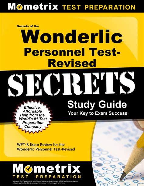 Secrets of the wonderlic personnel test revised study guide wpt. - John deere gator xuv service handbuch 34571.