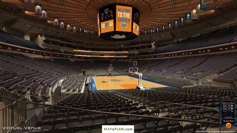 Madison Square Garden seating charts for all events including hockey. Seating charts for New York Knicks, New York Rangers, St. John's Red Storm.. 