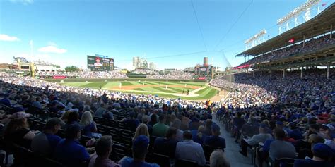 Wrigley Field Section 213 View. 360° Pho
