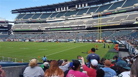 Section 125 lincoln financial field. Seating view photo of Lincoln Financial Field, section 125, row 20, seat 23 - Philadelphia Union vs Manchester United, shared by frank. ... section 125, row 20. 
