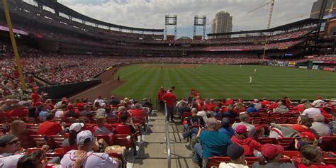 Busch stadium, section 448, home of St. L