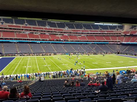 Seating view photos from seats at NRG Stadium, section 637, home of Houston Texans. See the view from your seat at NRG Stadium., page 1. ... 129 NRG Stadium (5) 130 ...