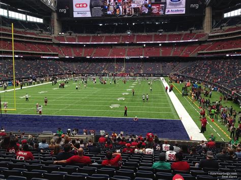 Seating view photo of NRG Stadium, section 135, row X, seat 12 - Atlanta Falcons vs New England Patriots, shared by cozadnebr Seat at Super Bowl LI