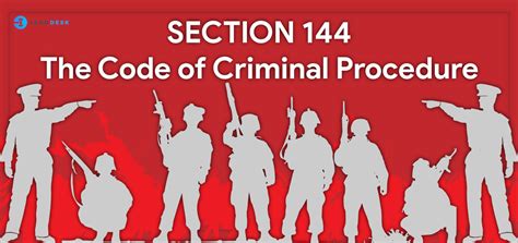 Section 144 of the Code of Criminal Procedure (CRPC): Overview ... - BY…