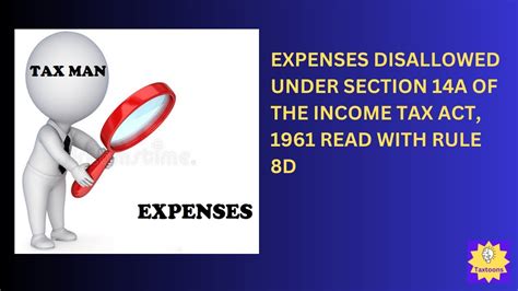 Section 14A and Rule 8D - Expenditure incurred in relation to …