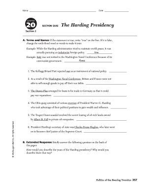 Section 2 the harding presidency guided answers. - Age of opportunity a biblical guide to parenting teens.