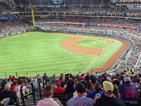 Globe Life Field » section 208. Photo is a .5 zoom versus regular 1x z