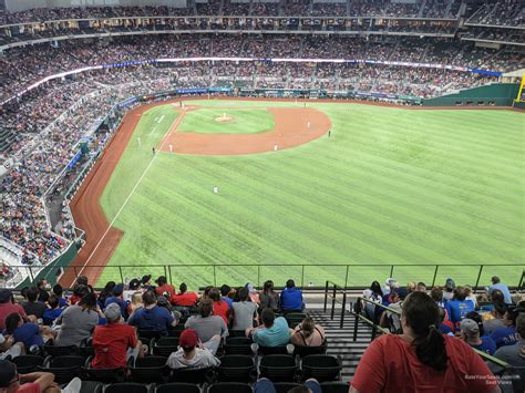 Section 222 Globe Life Field seating views. See the view fro