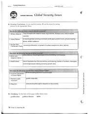 Section 3 guided global security issues. - Schwinn 240 recumbent exercise bike manual.