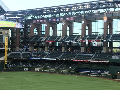Section 217 Globe Life Field seating views. See the