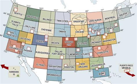 Sectional Chart Map