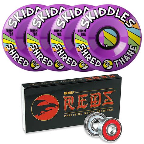 Sector Nine Cruiser Skateboard Wheels 70mm 75a Bones Reds Bearings …