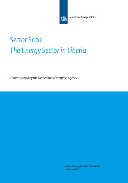 Sector Scan The Energy Sector in Liberia - RVO