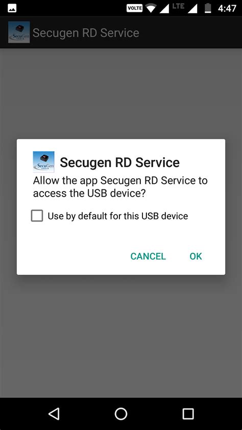 SecuGen RD Service APK Download for Android 