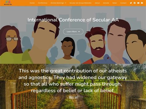 Secular aa. In-person International Conference of Secular AA will be next year on September 20-22, 2024 in Orlando, Florida. Registration is required and can be done at the Event Brite … 