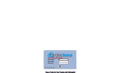 Secure Clinicsource Login