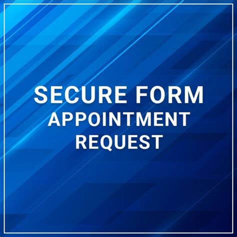 Secure Form Appointment Request CU*Answers Store