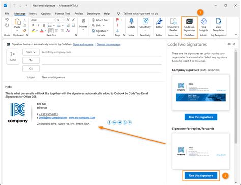 Email Signature - Sign and encrypt for secure messages - Email signatures for Outlook and SAP - this is how it works!. 