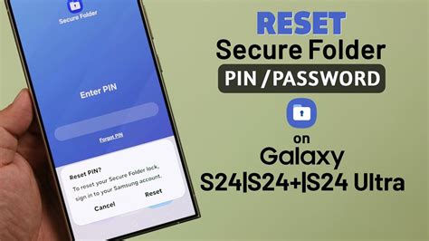 Secure folder forgot password no reset option samsung s22.  Aug 2, 2024 · Forgot yo...