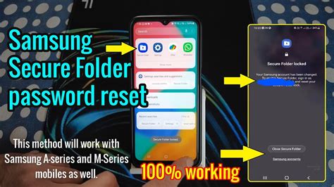 Secure folder forgot password not showing