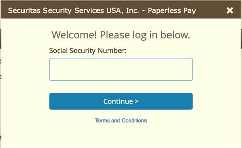 Step 1: Go to the official Securitas ePay website. Step 2: Type SSN Step 3: Type default pin: Step 4: Change your pin. Step 5: Select an option Method 2: Logging in to Securitas ePay using a Phone Call Step 1: Make a call Step 2: Log in to your account Step 3: Select an option: Securitas paystub login requirements 1: Personal Employee ID or SSN:. 
