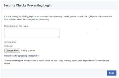 Security Check Preventing Login Login Pages Info