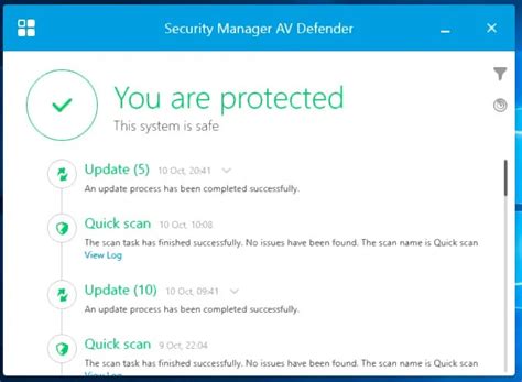 Security Manager Av Defender