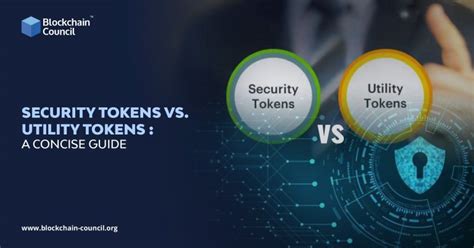 Security Tokens vs. Utility Tokens : A Concise Guide - Blockchain …