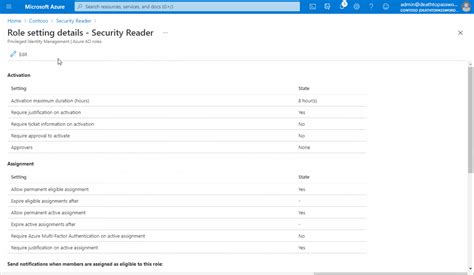 Security reader role.  Security Admin: A user in this role has the same access as...