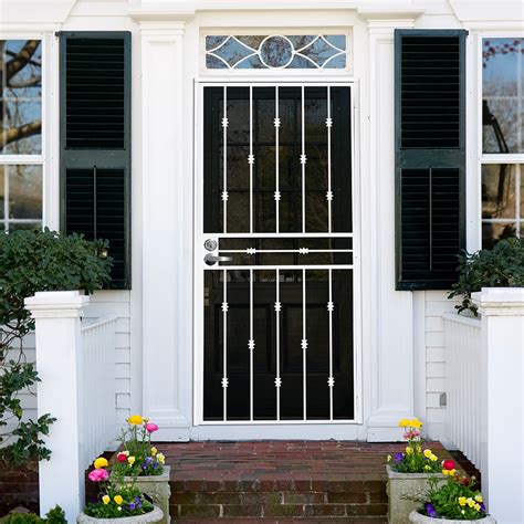 Security screen door. Shop HD Supply's variety of screen and security doors to find the right door for your security project. Choose from a selection of sizes and designs. 