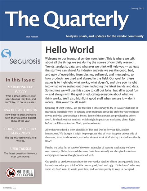 Securosis Blog Article