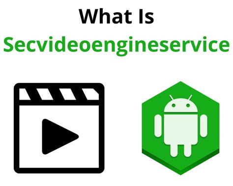 Secvideoengineservice what is it. Mar 26, 2021 · DiagMonAgent (Diagnostic Monitor Agent) is an Android system application found on Samsung devices. Its job is diagnosing malfunctioning programs and sending reports to developers. Some people think the app is some bloatware, or their phone is hacked, but it’s completely false, as mentioned above. Below we have explained some more information ... 