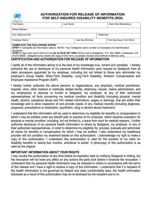 Sedgwick Fmla Forms PDF the Form in Seconds Fill Out and Sign
