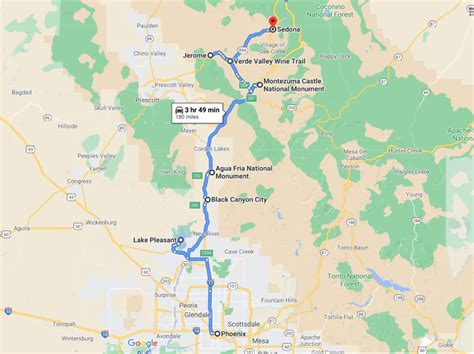 Sedona is located in Central Arizona in the Verde Valley, about 119 miles north of Phoenix Sky Harbor International Airport. Want to know the driving distance between Sedona and other surrounding cities? See below for details. Driving Distances to Sedona from Surrounding Areas:. 